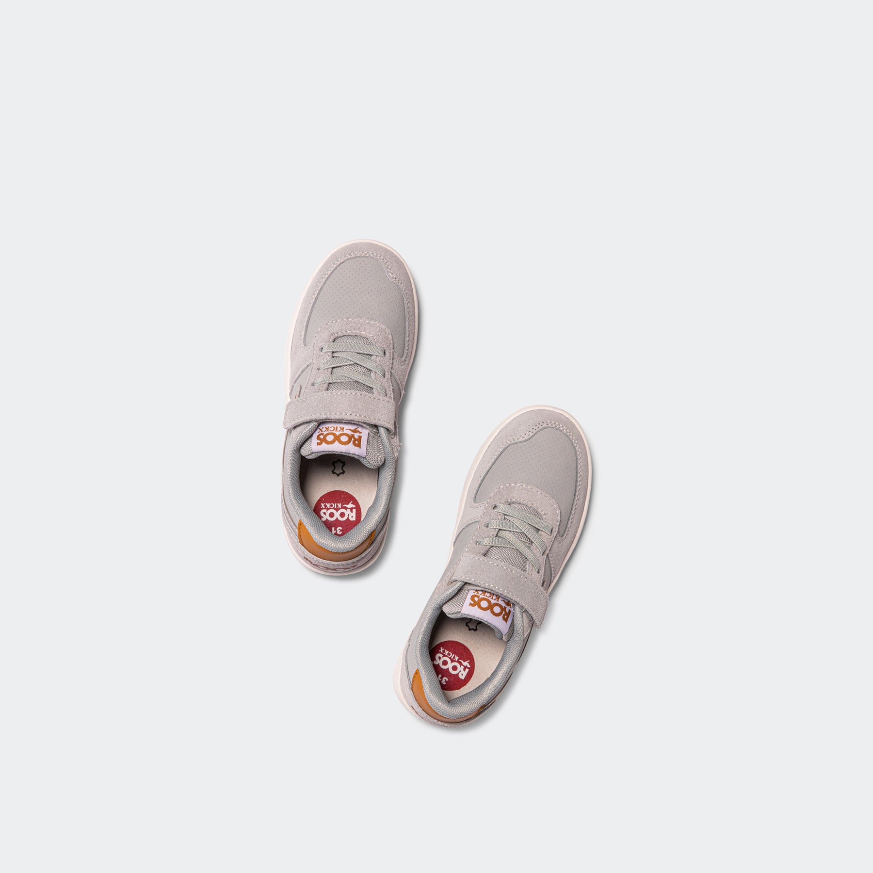 19049_2010_ROOSKickx - Easy, Kids Sneaker/Shoe for Boys and Girls, Trend Sneaker, Sneaker, high walking comfort, ergonomic/ non-slip sole, high quality workmanship, premium quality, elegant, leisure shoe, KangaROOS, Hummel &Hummelamp; Hummel, breathable sole, good grip