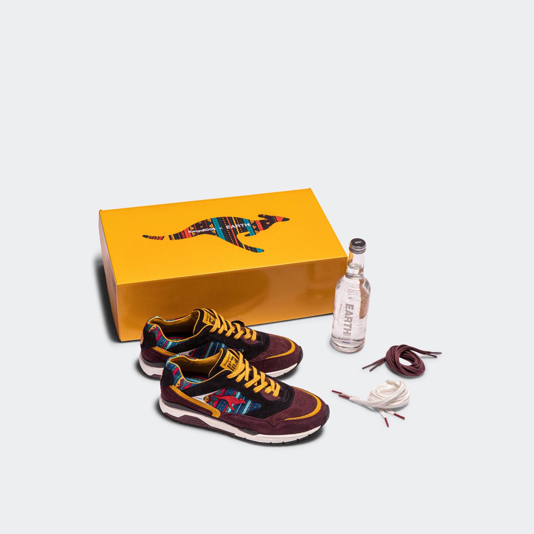 4702E_6110_KangaROOS BLACK x Earth Water Ultimate OG, Herren/Männer/Damen/Frauen Sneaker, handgefertigt, stylisch, Trend Sneaker, Dämpfende Sohle, hoher Tragekomfort, hochwertige Verarbeitung, hervorragende Passform, elegant, Business Schuh, Hummel & Hummel Schuhmanufaktur, Made in Germany, nachhaltige Produktion, hochwertige/nachhaltige Materialen, Earth Wate, Kima Wandel, Trinkwasser, 